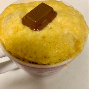 バレンタイン・チョコ☆マグカップケーキ